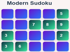                                                                     Modern Sudoku ﺔﺒﻌﻟ