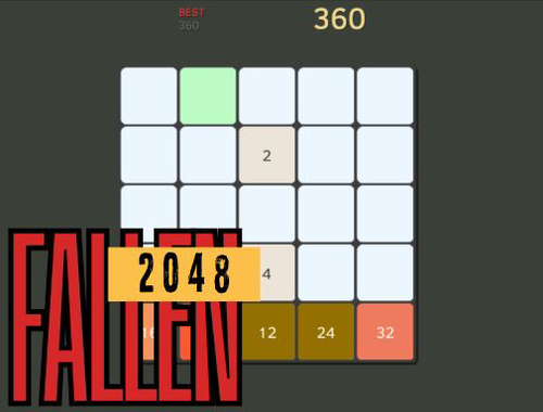 لعبة 2048 ﻂﻘﺳ  على الانترنت.