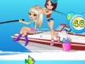                                                                     Sexy Girl Fishing ﺔﺒﻌﻟ