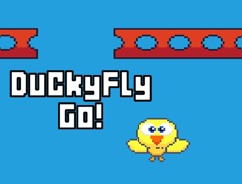 لعبة Duckyfly ﺐﻫﺬﺗ!  على الانترنت.