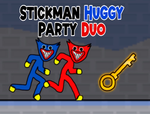 لعبة Huggy Stickman ﺏﺰﺣ ﻲﺋﺎﻨﺛ  على الانترنت.