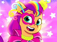                                                                     Jigsaw Puzzle: Little Pony's Carnival ﺔﺒﻌﻟ