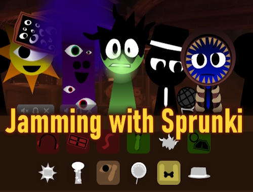 لعبة Sprunki ﻊﻣ ﺶﻳﻮﺸﺘﻟﺍ  على الانترنت.