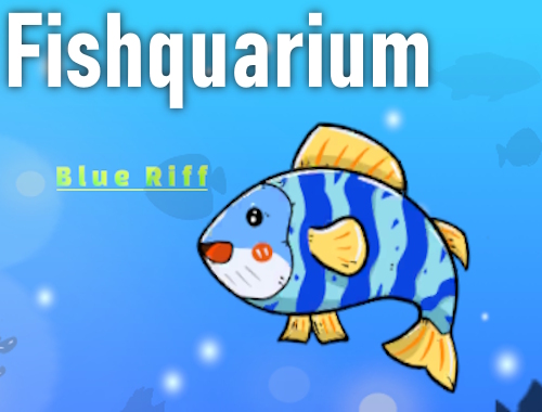 لعبة Fishquarium على الانترنت.