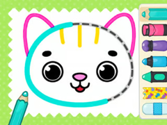                                                                     Coloring Book: My Cat ﺔﺒﻌﻟ