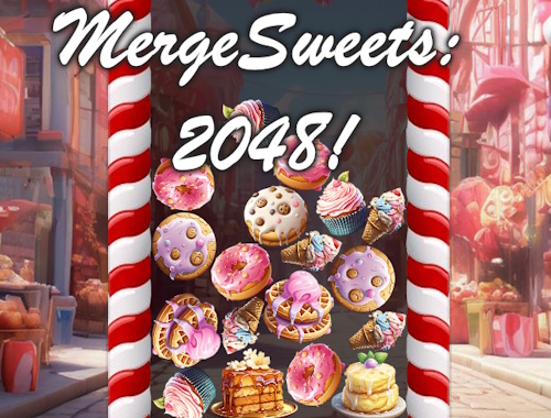 لعبة MergesWeets: 2048! على الانترنت.