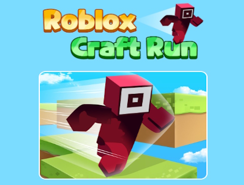 لعبة Roblox Craft Run  على الانترنت.