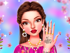                                                                     Celebrity Spring Manicure Design ﺔﺒﻌﻟ