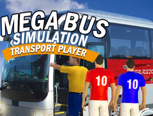 لعبة Mega Bus Simulation Player ﻞﻘﻨﻟﺍ ﺐﻋﻻ﻿  على الانترنت.