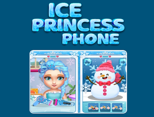 لعبة Ice Princess Phone  على الانترنت.