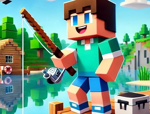 لعبة Noob Fun Fishing  على الانترنت.