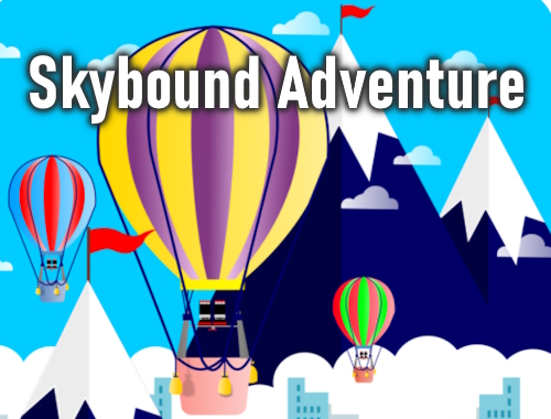 لعبة Skybound ﺓﺮﻣﺎﻐﻣ  على الانترنت.