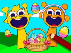                                                                     Coloring Book: Sprunki Incredibox Easter ﺔﺒﻌﻟ