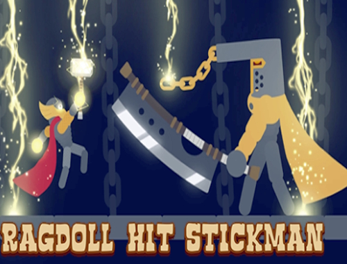 لعبة Ragdoll Stickman ﺏﺮﺿ  على الانترنت.