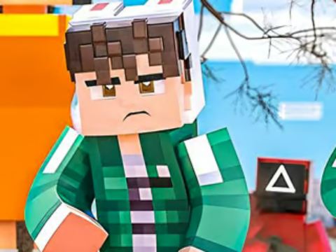 لعبة Minecraft ﺔﺒﻌﻟ :ﺎﻣﺍﺭﻮﻧﺎﺑ ﺰﻐﻠﻟﺍ  على الانترنت.