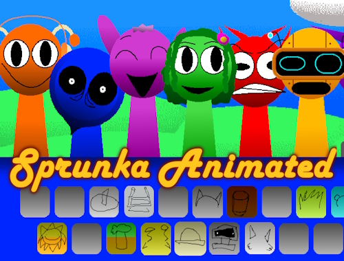 لعبة Sprunka ﺔﻛﺮﺤﺘﻤﻟﺍ ﻡﻮﺳﺮﻟﺍ  على الانترنت.