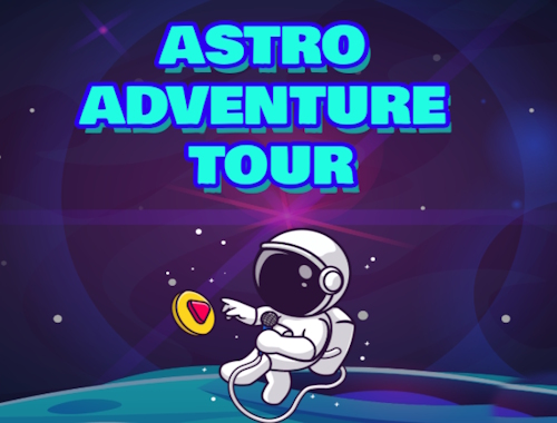 لعبة Astro Adventure ﺔﻟﻮﺟ  على الانترنت.