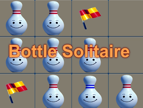 لعبة Solitaire ﺔﺟﺎﺟﺯ  على الانترنت.