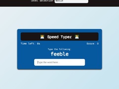                                                                     Speed Typer ﺔﺒﻌﻟ