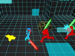                                                                     Stickman Neon Sword Fighting ﺔﺒﻌﻟ