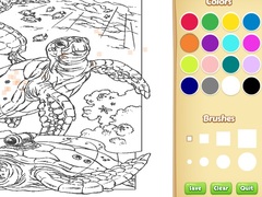                                                                     Sea Animal Coloring Book ﺔﺒﻌﻟ