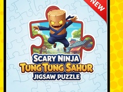                                                                     Scary Ninja Tung Tung Sahur Jigsaw Puzzle ﺔﺒﻌﻟ