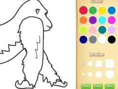                                                                     Gorilla Coloring Book for Kids ﺔﺒﻌﻟ