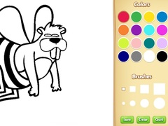                                                                     Funny Animal Coloring Book for Kids ﺔﺒﻌﻟ