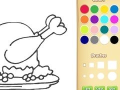                                                                     Food Coloring Book For Kids ﺔﺒﻌﻟ