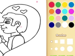                                                                     Love Coloring Book For Kids ﺔﺒﻌﻟ