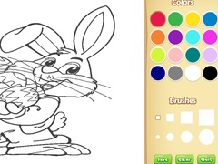                                                                     Easter Bunny Coloring Book for Kids ﺔﺒﻌﻟ