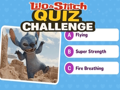                                                                     Lilo & Stitch Quiz Challenge ﺔﺒﻌﻟ