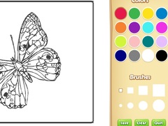                                                                     Butterflies Coloring Book for Kids ﺔﺒﻌﻟ