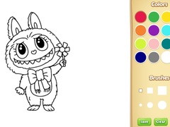                                                                     Labubu Doll Coloring Book for Kids ﺔﺒﻌﻟ
