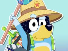                                                                     Jigsaw Puzzle: Bluey Happy Father's Day ﺔﺒﻌﻟ