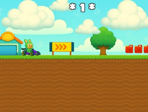 لعبة Labubu Gokart  على الانترنت