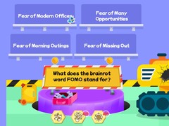                                                                     Kids Quiz: Brainrot Words Quiz ﺔﺒﻌﻟ