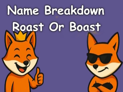                                                                     Name Breakdown Roast Or Boast ﺔﺒﻌﻟ