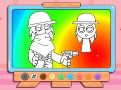                                                                     Coloring Book: Sprunki Tunner ﺔﺒﻌﻟ