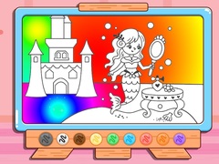                                                                     Coloring Book: Mermaid Makeup ﺔﺒﻌﻟ