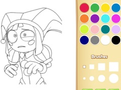                                                                     Pomni Coloring Book For Kids ﺔﺒﻌﻟ