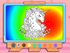                                                                     Coloring Book: Glitter Unicorn ﺔﺒﻌﻟ