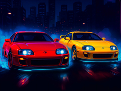                                                                     Two Supra Drifters ﺔﺒﻌﻟ