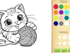                                                                     Cat Coloring Book ﺔﺒﻌﻟ