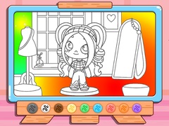                                                                     Coloring Book: Avatar Girl Dress Up Shopping ﺔﺒﻌﻟ