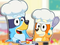                                                                     Jigsaw Puzzle: Bluey & Bingo Fancy Cooking ﺔﺒﻌﻟ