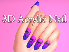                                                                     3D Acrylic Nail ﺔﺒﻌﻟ