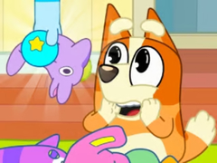                                                                     Jigsaw Puzzle: Bluey Toy Claw Machine ﺔﺒﻌﻟ
