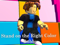                                                                     Stand on the Right Color Robby ﺔﺒﻌﻟ