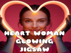                                                                     Heart Woman Glowing Jigsaw ﺔﺒﻌﻟ